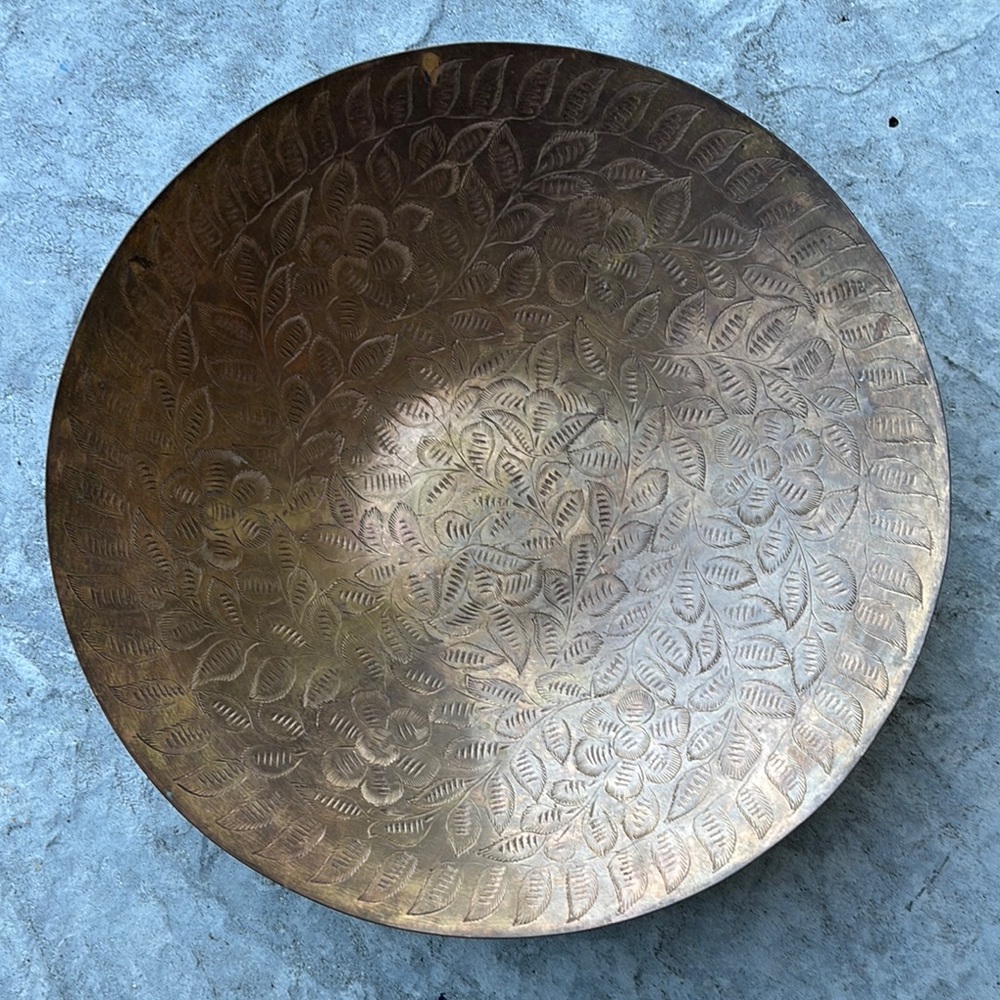 Vintage Copper Decorative Bowl